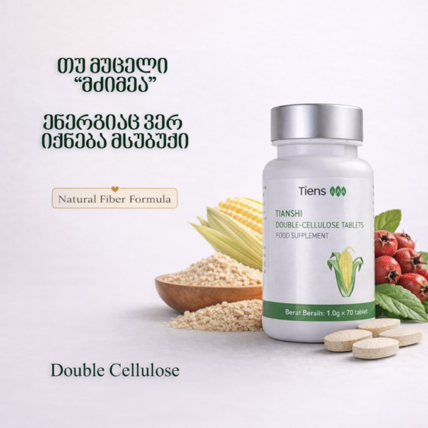 Double cellulose tiens